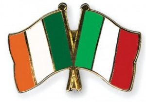 Італія - Ірландія - 2:0, видалення гравця. Текстова трансляція