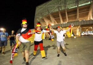 Фотогалерея: Немцы покоряют Львов. Как фанаты сборной Германии отмечали выход в плей-офф