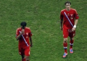 В штабе сборной России поражение на Евро-2012 списали на эмоциональную усталость