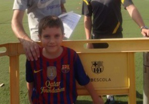 Барселона подписала шестилетнего бразильца