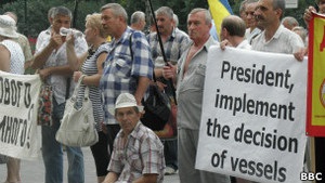 Донецькі чорнобильці вимагають зустрічі з Януковичем