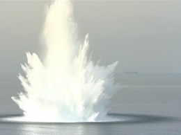 У Севастополі у морі знищили двотонну торпеду
