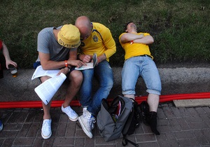 На території фан-зони у Києві посилено заходи безпеки