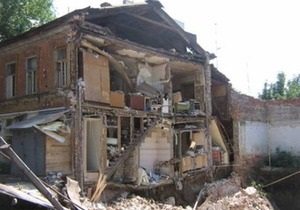 У Донецькій області обвалилися два житлових будинки