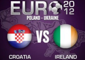 Ірландія – Хорватія - 1:3. Live