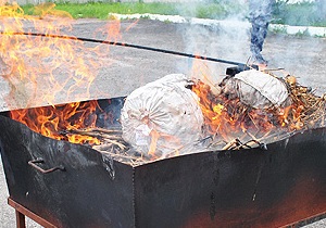 У Львові спалили 315 кг наркотиків вартістю в мільйон гривень