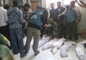 РБ ООН засудила масові вбивства у сирійському місті Хула