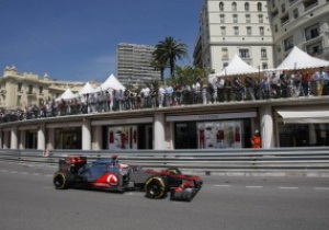 Баттон показал лучшее время на второй практике Гран-при Монако