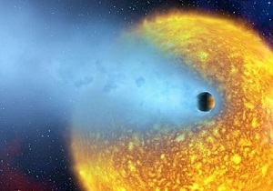 Астрономи знайшли планету, яка випаровується