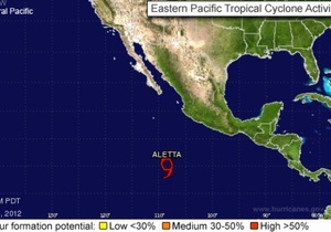 Біля берегів Мексики сформувався перший цього року тропічний шторм