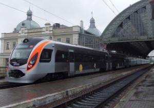 Фотогалерея: Западный экспресс. Поезд Hyundai Rotem во Львове