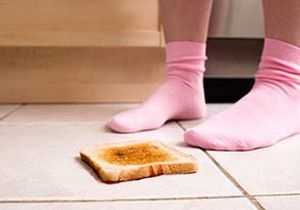 Британські вчені підтвердили: якщо швидко підняти їжу з підлоги, можна вважати, що вона не впала
