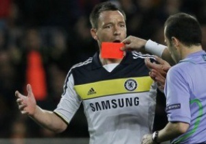 Капитан Челси извинился перед одноклубниками за красную карточку