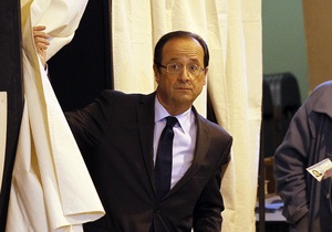 Підсумки підрахунку 95% голосів: Олланд обходить Саркозі на 1%