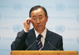 Генсек ООН закликав Сирію припинити військові дії