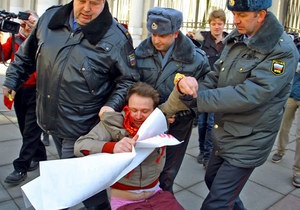 У Петербурзі поліція вперше провела затримання за пропаганду гомосексуалізму