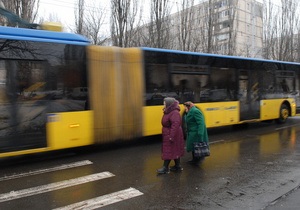 Громадський транспорт у Києві буде курсувати з інтервалом 6-7 хвилин - мерія