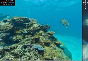 В інтернеті з являться панорами Великого Бар єрного рифа