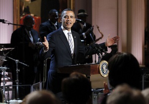 Обама заспівав блюз з Міком Джаггером