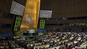 Генасамблея ООН закликала припинити насильство в Сирії