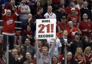 NHL: Детройт установил рекорд лиги всех времен
