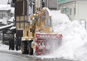 У низці регіонів Японії зареєстрована рекордно низька температура