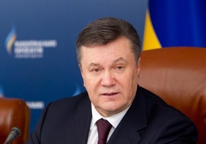 Янукович створив робочу групу для втілення рекомендацій, викладених у резолюції ПАРЄ