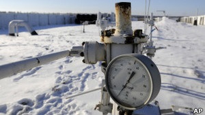 Європа недоотримує російський газ