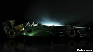Бі-бі-сі: Caterham представила новий болід для Формули-1