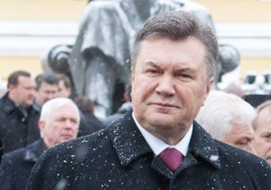 Янукович запевняє, що Україна почала реалізацію масштабних інфраструктурних проектів