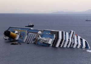 Кількість жертв аварії корабля в Італії досягла п’яти осіб
