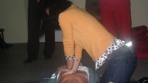 Українська служба Бі-бі-сі: У Луцьку вчителів вчать рятувати школярів