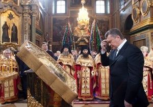 Янукович після свят повернувся до Києва