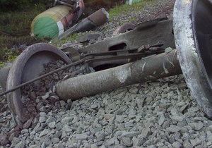 У Латвії перекинувся поїзд, що прямував з Білорусі, стався витік хімікатів