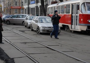 Київ цього року витратить 205 млн грн на ремонт 17,6 км трамвайних шляхів