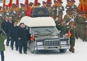 У КНДР завершився перший день похорону Кім Чен Іра