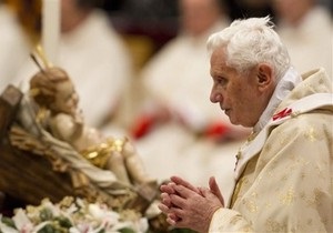 Папа Римський привітав християн з Різдвом