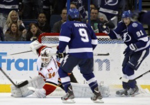 NHL: Tampa Bay Lightning в овертаймі дотиснули Calgary Flames