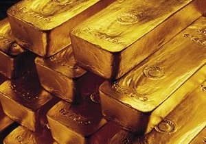 Світові ціни на золото впали до мінімуму трьох тижнів