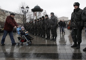 Мерія Москви: Якщо на площу Революції прийде більше 300 людей – застосовуватимемо відповідні заходи