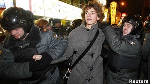У Москві й Санкт-Петербургу - нові арешти активістів
