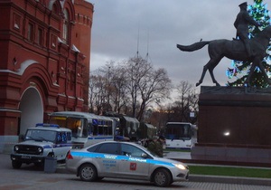 У Москві перекрита Тріумфальна площа, туди стягують сили поліції та військ