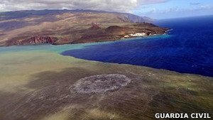 Виверження підводного вулкана біля Канарських островів може привести до появи нового острова