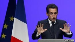 Саркозі пропонує союз з Німеччиною для порятунку Європи