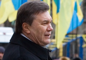 Янукович привітав із 20-ю річницею референдума про незалежність