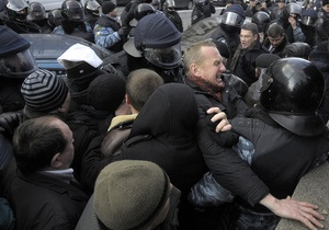 Суд оштрафував одного з учасників акцій протесту чорнобильців