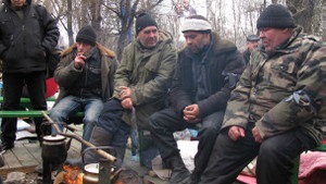 Українська служба Бі-бі-сі: Учасники протесту в Донецьку готові стояти до кінця