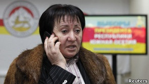 Самопроголошена Південна Осетія підраховує голоси виборців