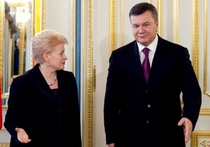 Президент Литви: Успіх саміту Україна-ЄС прямо залежатиме від вирішення ситуації з Тимошенко