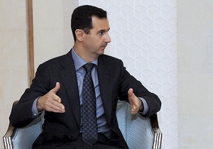 Асад заявив, що готовий померти за Сирію